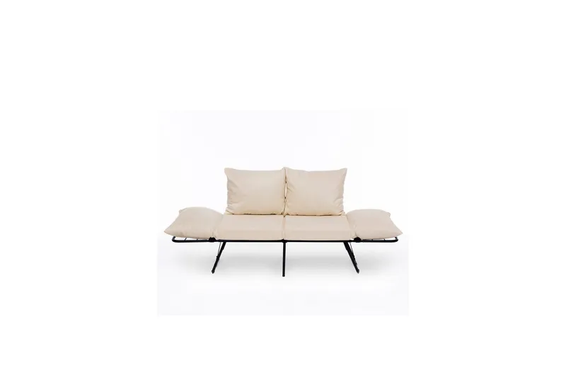 Giancarlo Sovesofa 2-personers - Creme - Møbler - Sofaer - Sovesofaer