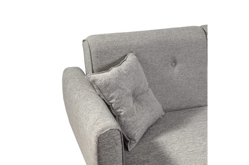 Gjoni sovesofa med divan højre - Grå - Møbler - Sofaer - Sovesofaer