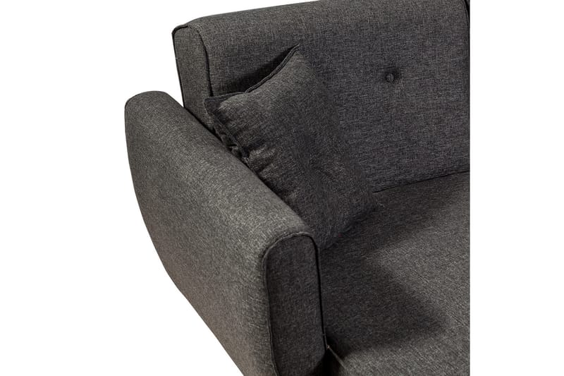 Gjoni sovesofa med divan venstre - Grå - Møbler - Sofaer - Sovesofaer