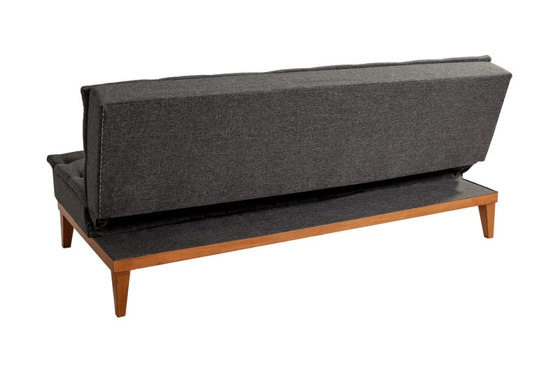 Glyddyn 3-pers. Sovesofa - Grå - Møbler - Sofaer - Sovesofaer