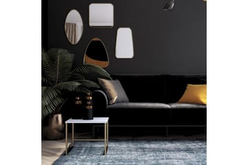 Gonxhe 2-personers Rektangulær Sovesofa 113x179 cm i Fløjl - Sort - Møbler - Sofaer - Sovesofaer