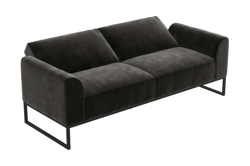 Gonxhe Sovesofa - Sort - Møbler - Sofaer - Sovesofaer