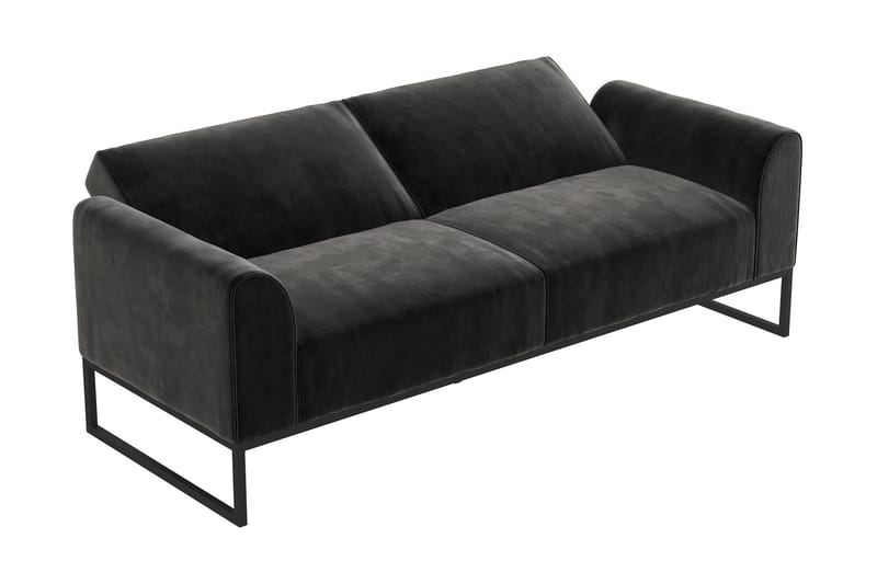Gonxhe Sovesofa - Sort - Møbler - Sofaer - Sovesofaer