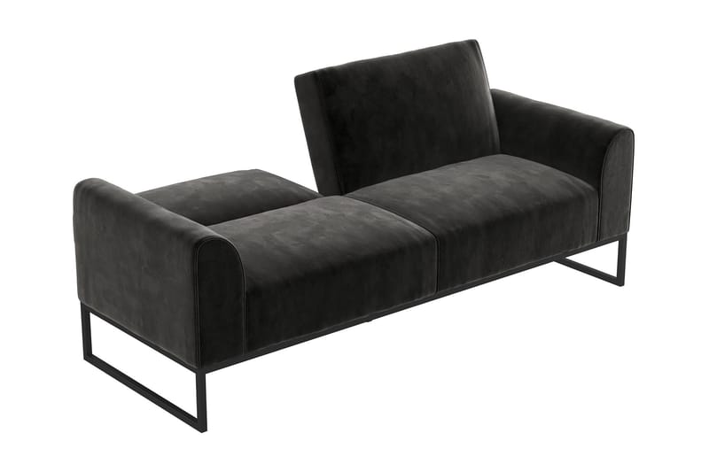 Gonxhe Sovesofa - Sort - Møbler - Sofaer - Sovesofaer