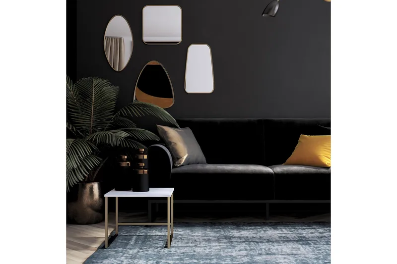 Gonxhe Sovesofa - Sort - Møbler - Sofaer - Sovesofaer