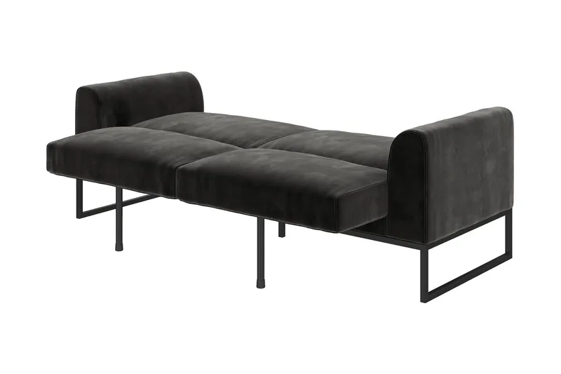 Gonxhe Sovesofa - Sort - Møbler - Sofaer - Sovesofaer