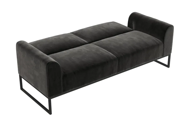 Gonxhe Sovesofa - Sort - Møbler - Sofaer - Sovesofaer