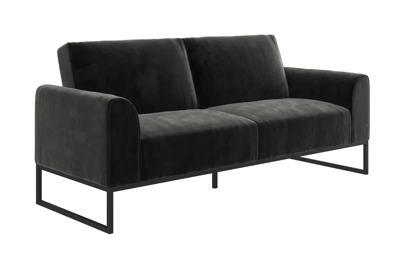 Gonxhe Sovesofa - Sort - Møbler - Sofaer - Sovesofaer