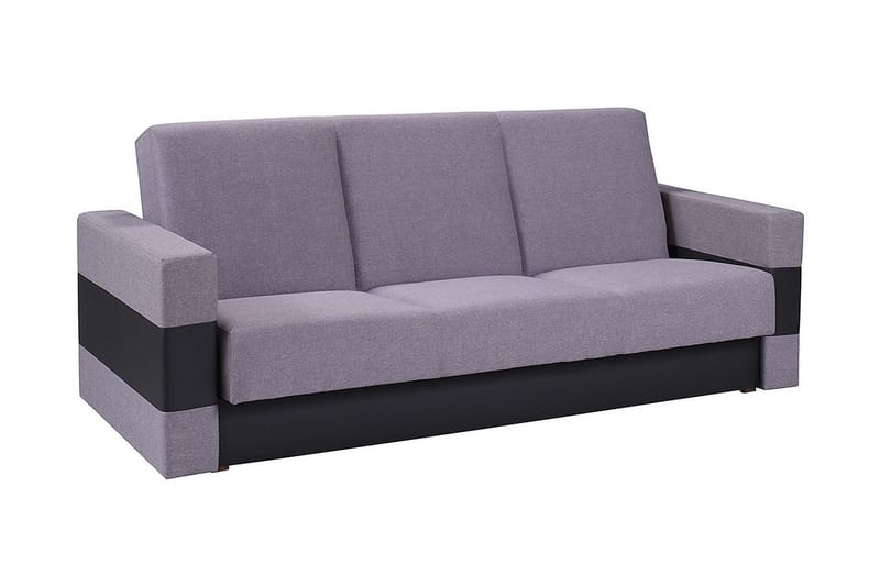 Gordia sovesofa 222x88x89 cm - Grå - Møbler - Sofaer - Sovesofaer