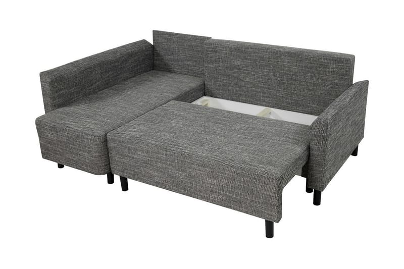 Grasela Hjørnesofa - Grå - Møbler - Sofaer - Sovesofaer
