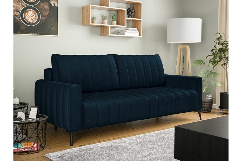 Graystone 2-sits Bäddsoffa NO_BRAND Dark blue - Møbler - Sofaer - Sovesofaer
