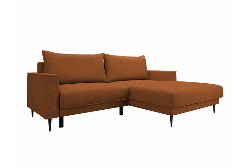 Graystone 2-pers. Hjørnesovesofa, Orange