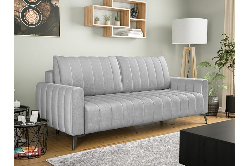 Graystone 2-pers. Sovesofa - Lysegrå - Sovesofaer - 2 personers sovesofa