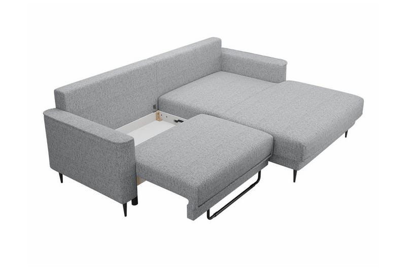 Graystone 2-pers. Hjørnesovesofa - Lysegrå - Møbler - Sofaer - Sovesofaer