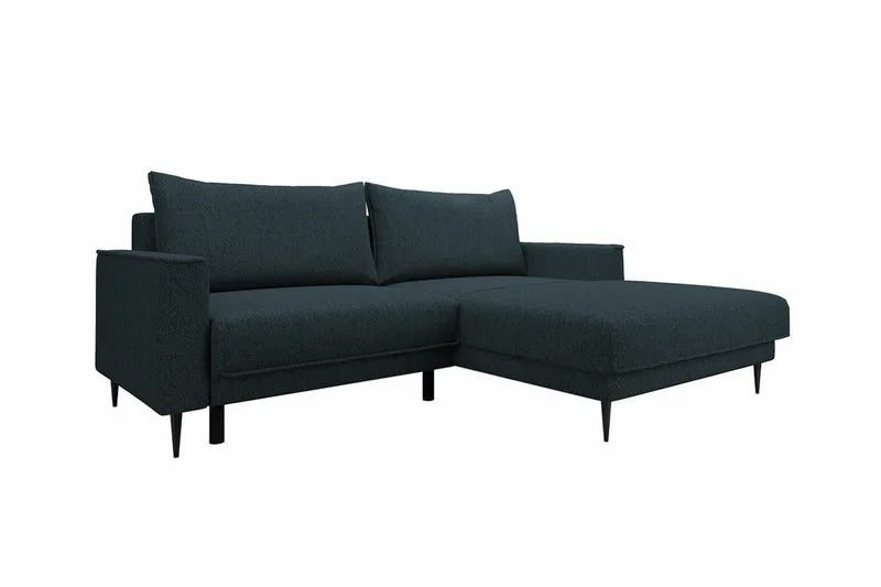 Graystone 2-pers. Hjørnesovesofa, Mørkeblå