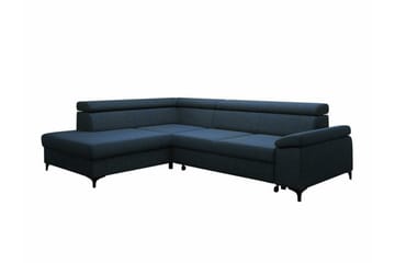 Graystone 3-pers. Hjørnesovesofa - Blå - Møbler - Sofaer - Sovesofaer