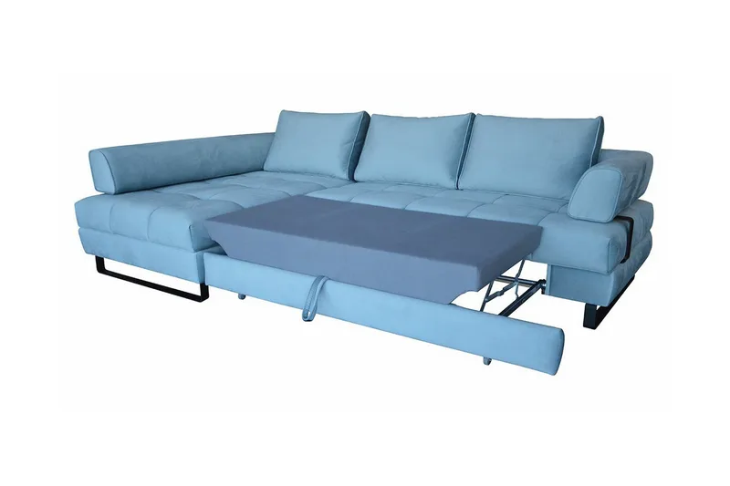 Graystone 3-pers. Hjørnesovesofa - Lysegrå - Møbler - Sofaer - Sovesofaer