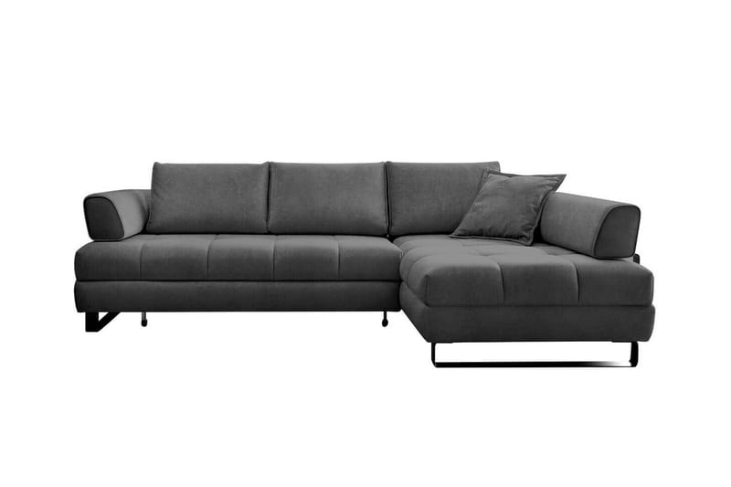 Graystone 3-pers. Hjørnesovesofa, Mørkegrå