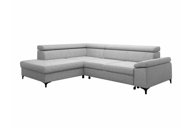 Graystone 3-pers. Hjørnesovesofa, Lysegrå