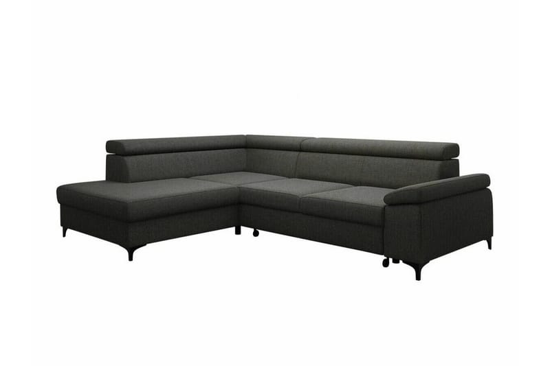 Graystone 3-pers. Hjørnesovesofa, Mørkegrå
