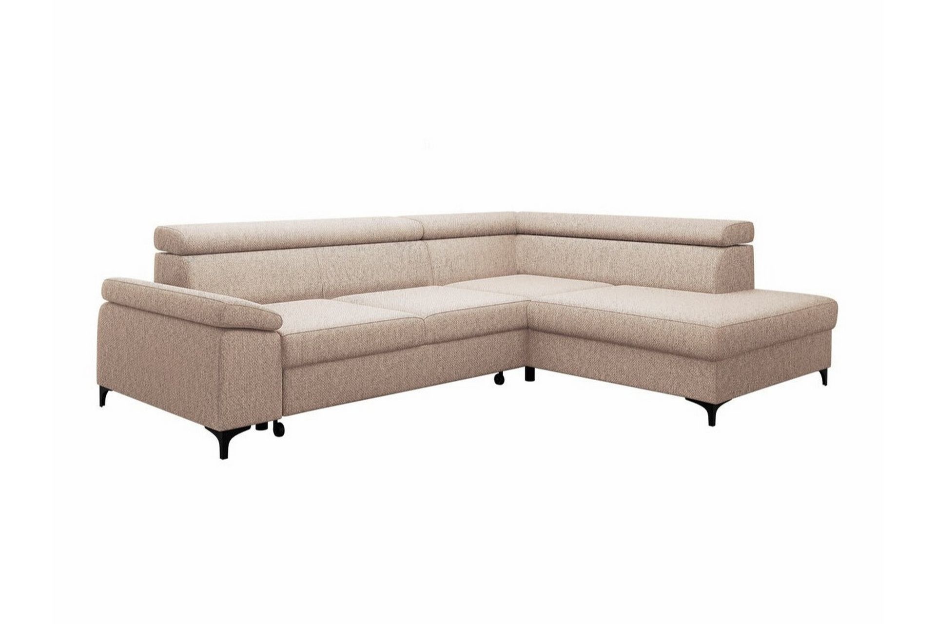 Graystone 3-pers. Hjørnesovesofa - Cream - Møbler - Sofaer - Sovesofaer