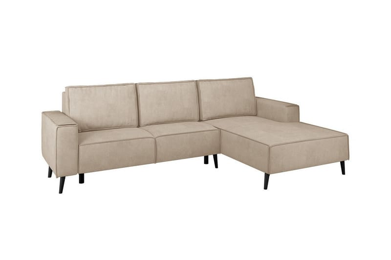 Graystone 3-pers. Hjørnesovesofa - Beige - Sovesofaer - Hjørnesovesofa