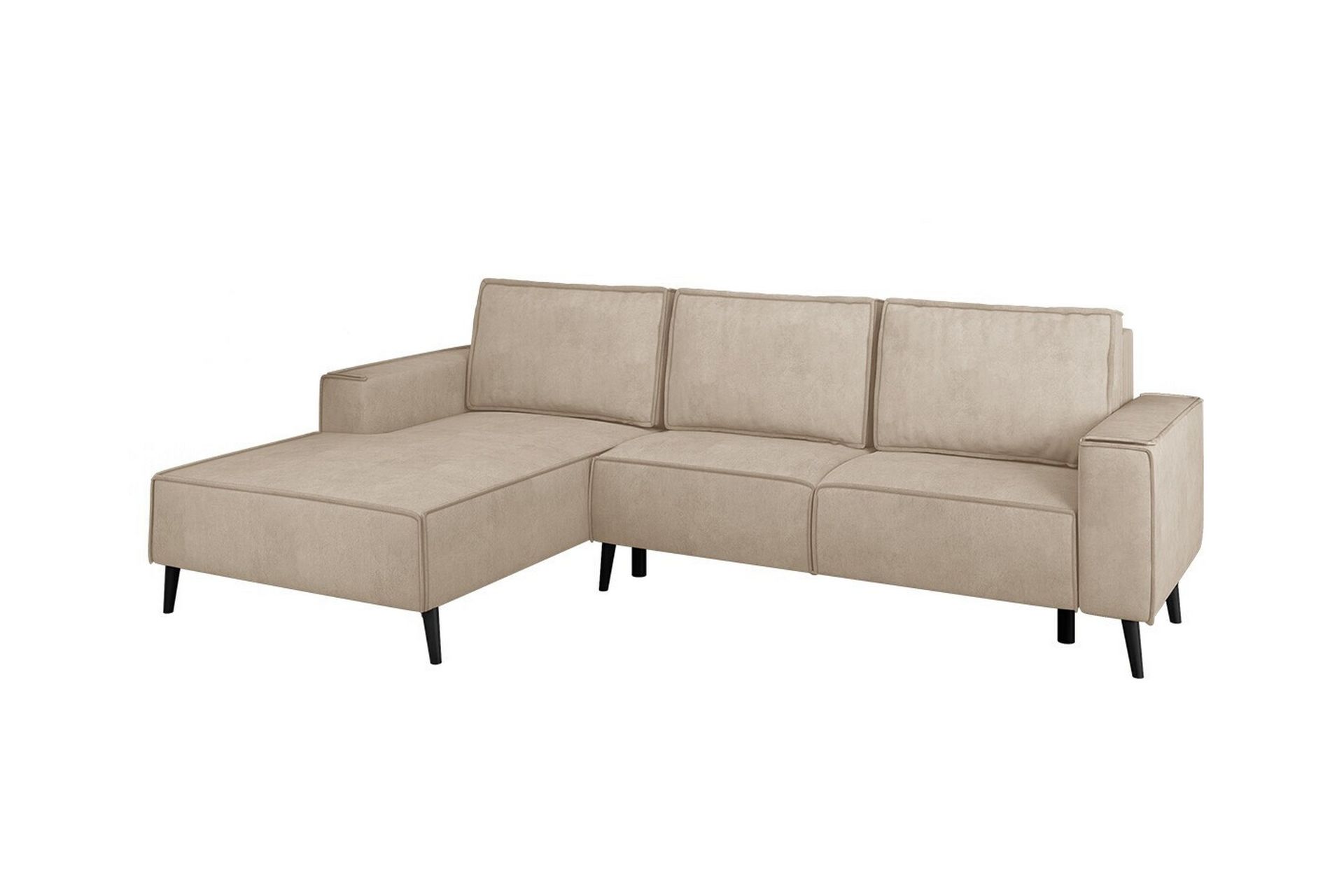 Graystone 3-pers. Hjørnesovesofa - Beige - Møbler - Sofaer - Sovesofaer