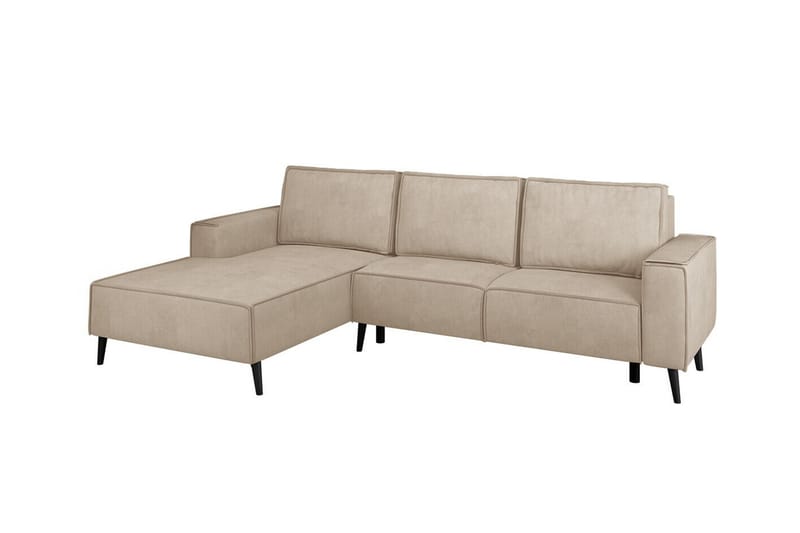 Graystone 3-pers. Hjørnesovesofa - Beige - Sovesofaer - Hjørnesovesofa