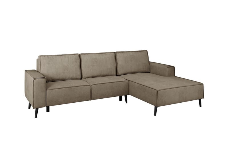 Graystone 3-pers. Hjørnesovesofa - Beige - Sovesofaer - Hjørnesovesofa