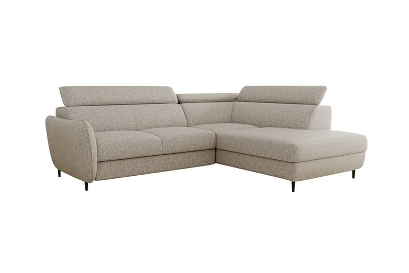 Graystone 3-pers. Hjørnesovesofa - Beige - Sovesofaer - Hjørnesovesofa