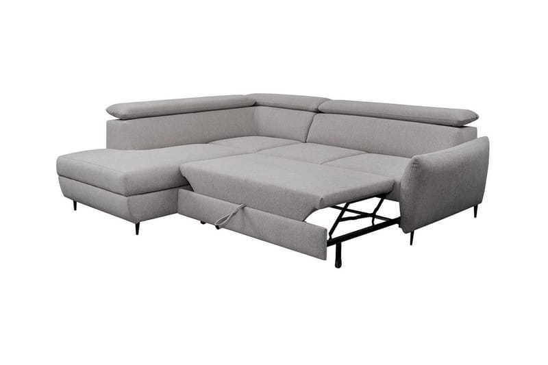 Graystone 3-pers. Hjørnesovesofa - Orange/Brun - Sovesofaer - Hjørnesovesofa