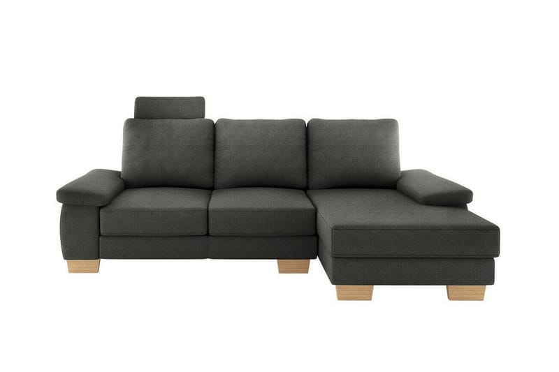 Graystone 3-pers. Hjørnesovesofa - Mørkegrå - Møbler - Sofaer - Sovesofaer