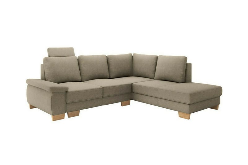 Graystone 3-pers. Hjørnesovesofa - Beige - Sovesofaer - Hjørnesovesofa