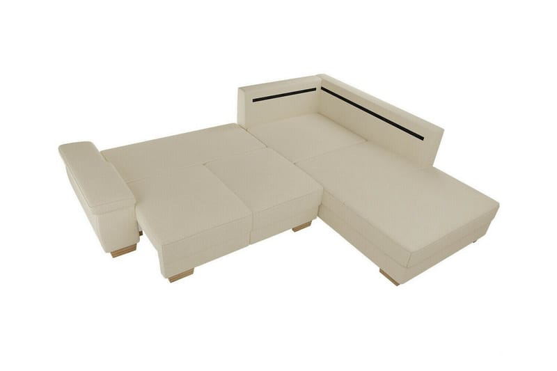 Graystone 3-pers. Hjørnesovesofa - Beige - Sovesofaer - Hjørnesovesofa