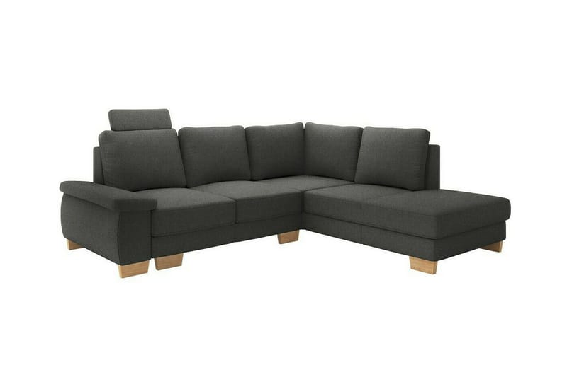 Graystone 3-pers. Hjørnesovesofa - Mørkegrå - Møbler - Sofaer - Sovesofaer
