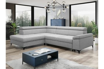 Graystone 3-pers. Hjørnesovesofa - Lysegrå - Møbler - Sofaer - Sovesofaer