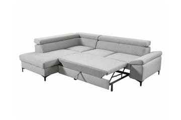 Graystone 3-pers. Hjørnesovesofa - Lysegrå - Møbler - Sofaer - Sovesofaer