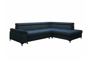 Graystone 3-pers. Hjørnesovesofa - Blå - Møbler - Sofaer - Sovesofaer