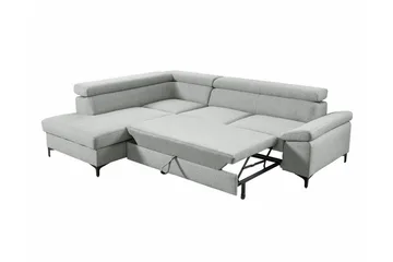Graystone 3-pers. Hjørnesovesofa - Cream - Møbler - Sofaer - Sovesofaer
