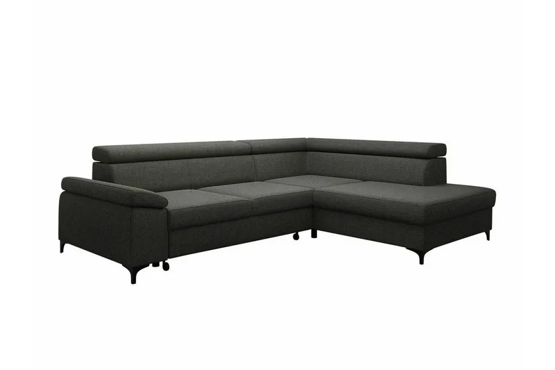 Graystone 3-pers. Hjørnesovesofa, Mørkegrå