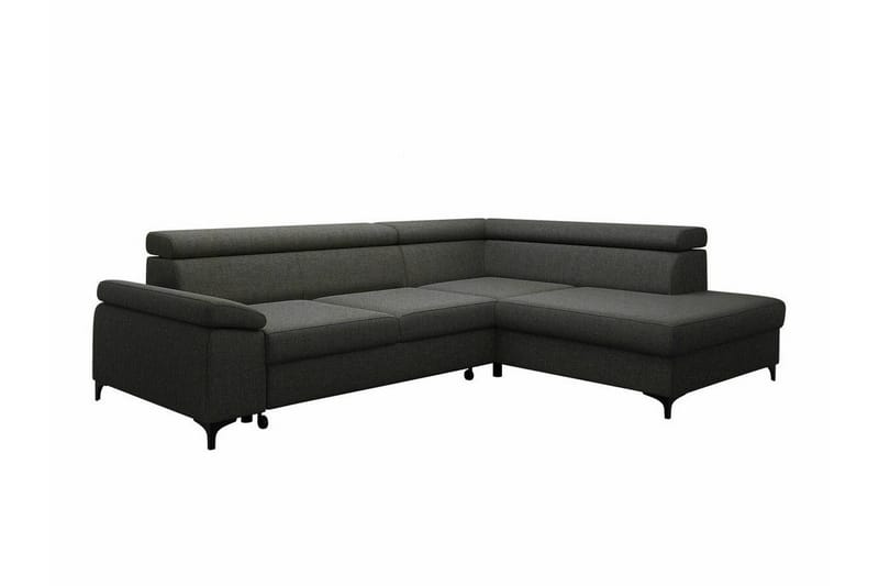 Graystone 3-pers. Hjørnesovesofa, Mørkegrå