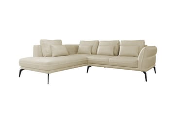 Graystone 4-sits Hörnbäddsoffa Beige/Light beige - Møbler - Sofaer - Sofa med chaiselong - 4 personers sofa med chaiselong