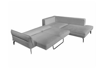 Graystone 4-sits Hörnbäddsoffa Beige/Light beige - Møbler - Sofaer - Sofa med chaiselong - 4 personers sofa med chaiselong