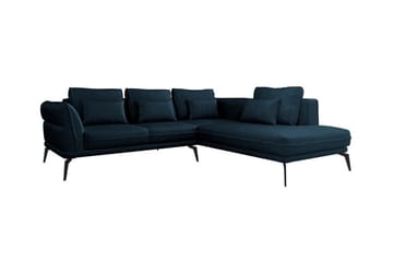Graystone 4-sits Hörnbäddsoffa Dark blue - Møbler - Sofaer - Sofa med chaiselong - 4 personers sofa med chaiselong