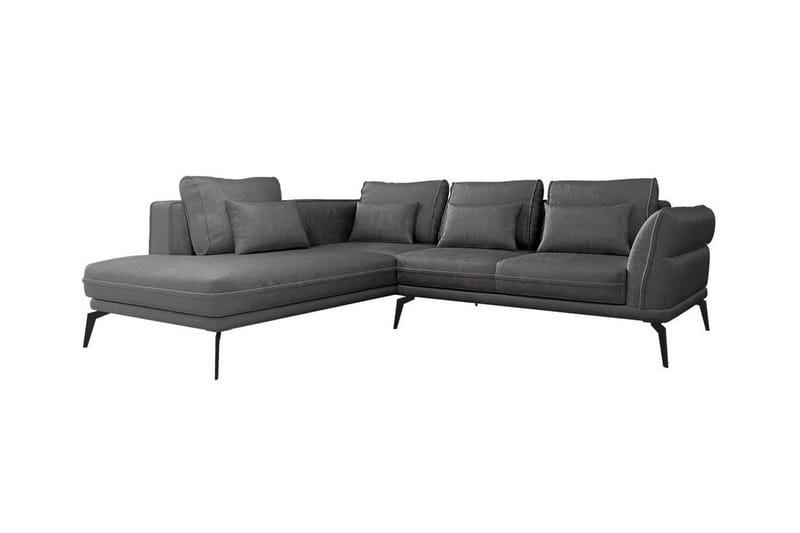 Graystone 4-sits Hörnbäddsoffa Dark grey, undefined