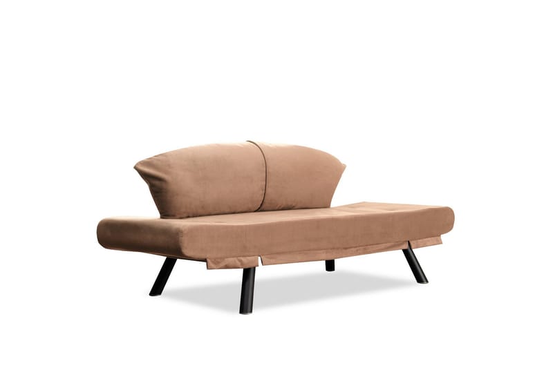 Gweno 2-personers Sammenklappelig Sovesofa 75x210 cm i Hør - Brun - Møbler - Sofaer - Sovesofaer