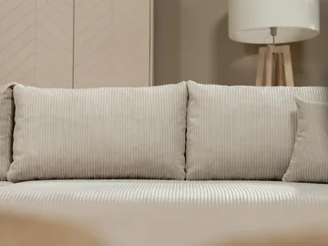 Handda 3-personers sovesofa med chaiselong - sort - Møbler - Sofaer - Sovesofaer