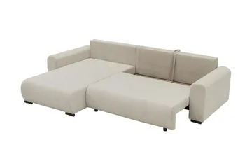 Handda Sovesofa Med 3-Personers Divan - Beige - Møbler - Sofaer - Sovesofaer