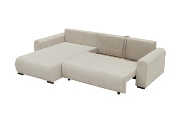 Handda Sovesofa med Chaiselong 3-personers i Manchester - Grøn - Møbler - Sofaer - Sovesofaer