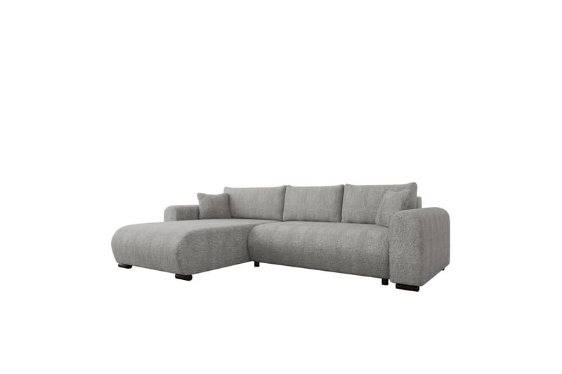 Handda Sovesofa med Chaiselong 3-personers i Bouclé, Grå